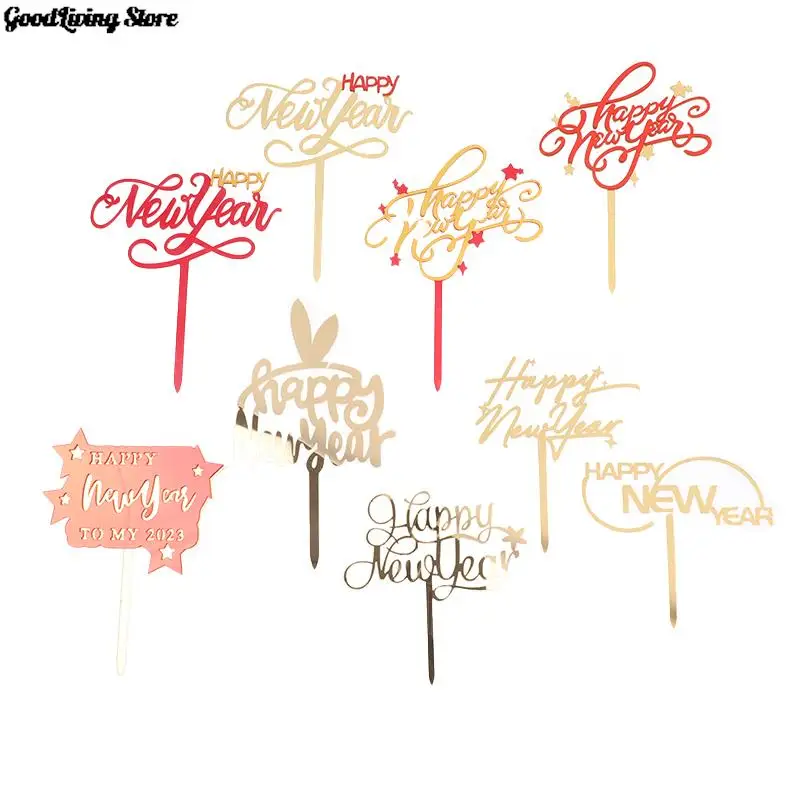 2023 Happy New Year Acrylic Cake Toppers Red New Year Stars Cake Decorations for Home Happy New Year Party Cake Decorating Tools
2023 Happy New Year Acrylic Cake Toppers Red New Year Stars Cake Decorations for Home Happy New Year Party Cake Decorating Tools