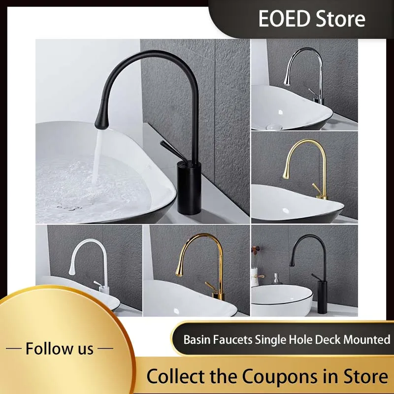 Basin Faucet Hot Cold Water Mixer Taps Brass Basin Faucets Single Lever Hole Deck Mounted Paint Tapware for Modern Bathroom
Basin Faucet Hot Cold Water Mixer Taps Brass Basin Faucets Single Lever Hole Deck Mounted Paint Tapware for Modern Bathroom