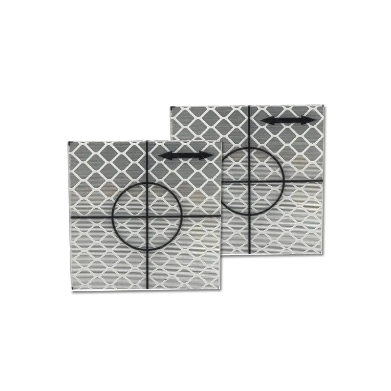 

100pcs Black Arrow Reflector Sheet 20x20 30x30 40x40 50x50 60x60mm Reflective Tape Target For Surveying Total Station