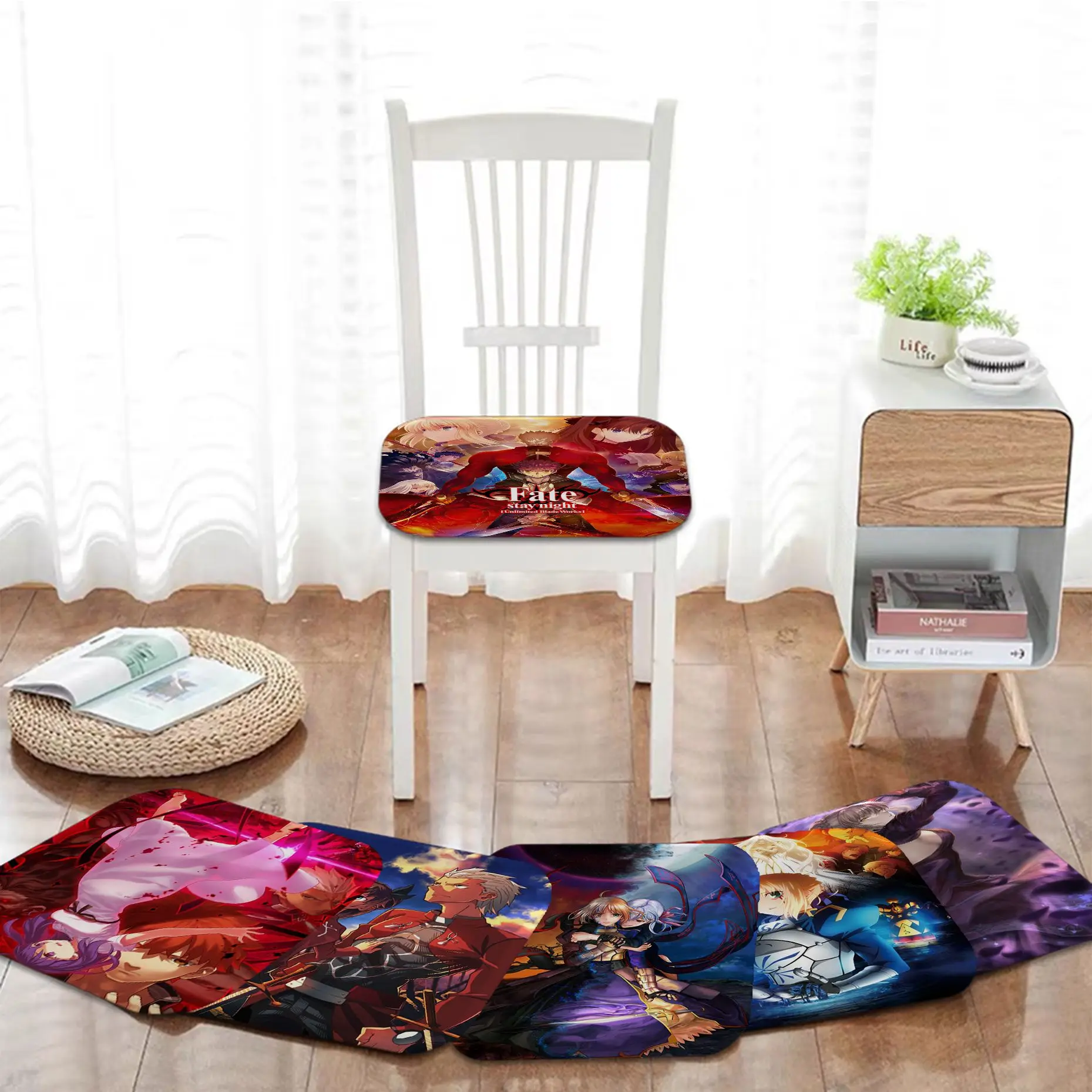 Fate Stay Night Nordic Printing Seat Cushion Office Dining Stool Pad Sponge Sofa Mat Non-Slip Seat Mat
Fate Stay Night Nordic Printing Seat Cushion Office Dining Stool Pad Sponge Sofa Mat Non-Slip Seat Mat