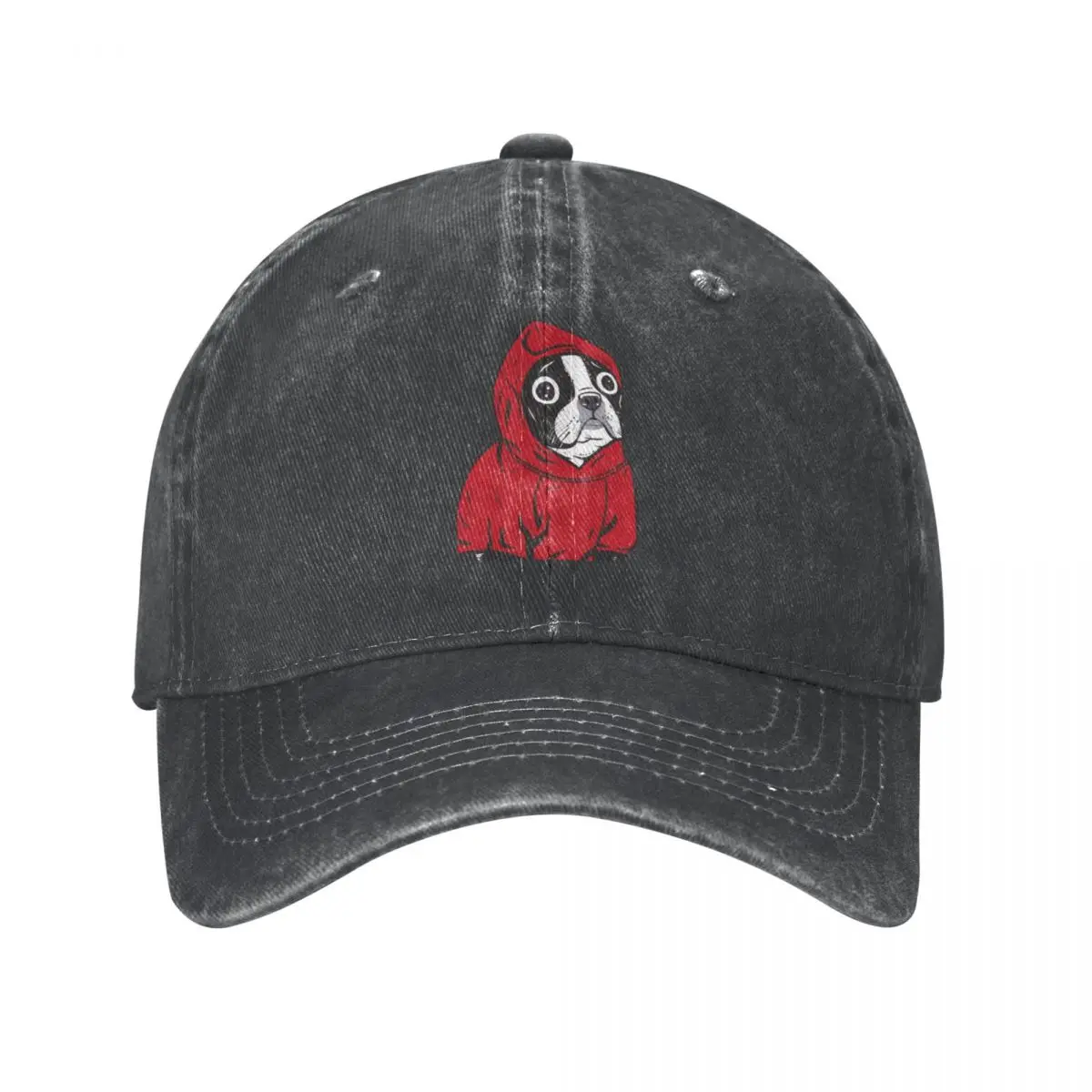 Boston Terrier In A Red Hoodie French Bulldog Baseball Caps for Men Women Distressed Denim Washed Funny Dogs Fit Hats Cap
Boston Terrier In A Red Hoodie French Bulldog Baseball Caps for Men Women Distressed Denim Washed Funny Dogs Fit Hats Cap