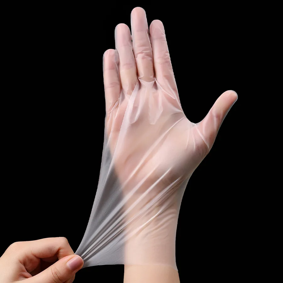 100 Pieces Disposable Food Plastic Gloves Kitchen Accessories For Restaurant Party Supplies
100 Pieces Disposable Food Plastic Gloves Kitchen Accessories For Restaurant Party Supplies