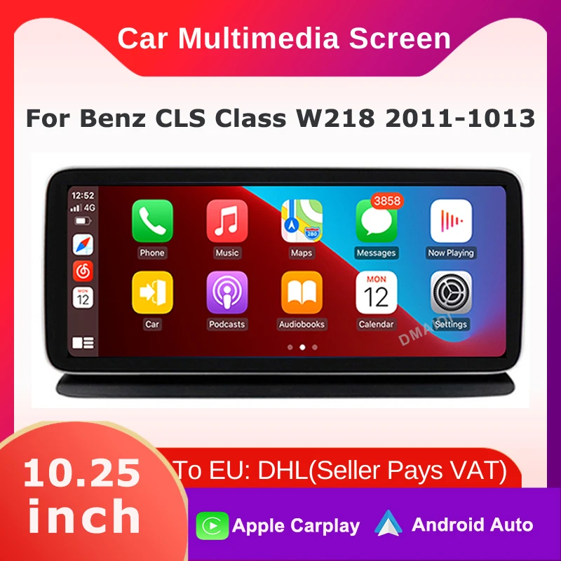 10.25inch Wireless Apple CarPlay Android Auto Car Multimedia for Mercedes Benz CLS Class W218 2011-2013 Head Unit
10.25inch Wireless Apple CarPlay Android Auto Car Multimedia for Mercedes Benz CLS Class W218 2011-2013 Head Unit