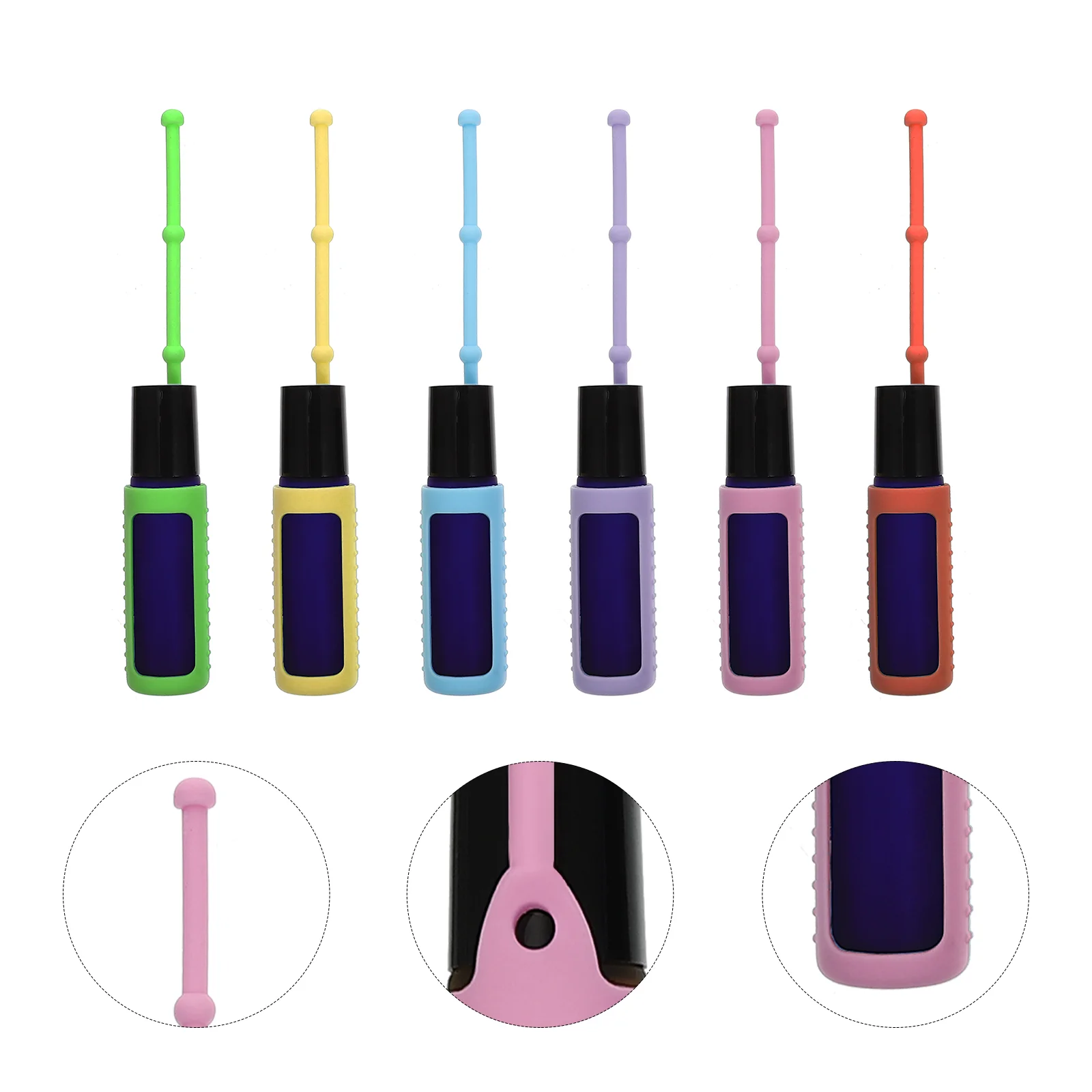 Roller Bottles Essential Bottle Oil Roll Oils Vials Portable Perfume 10Ml Silicone Sleeve Liquid Tiny 5Ml Empty Travel Amber
Roller Bottles Essential Bottle Oil Roll Oils Vials Portable Perfume 10Ml Silicone Sleeve Liquid Tiny 5Ml Empty Travel Amber