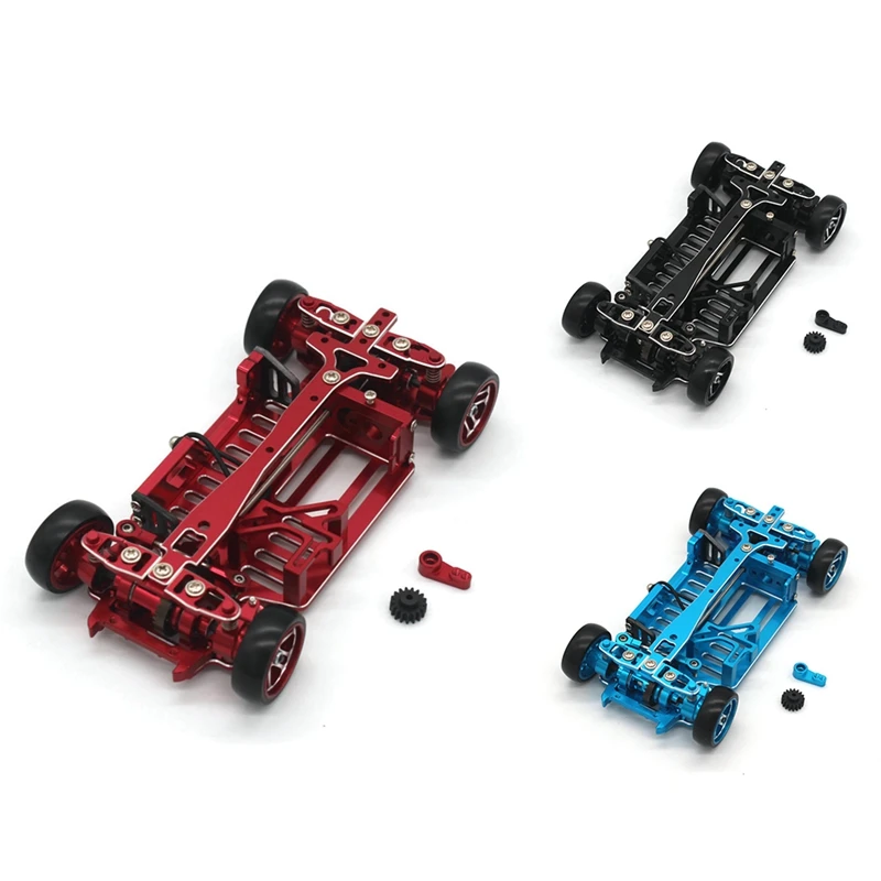 CNC Metal 1/28 4X4 RC Car Assembly Frame Mosquito Drift Racing Car For Wltoys 284131 K969 K989 MINI-Q
CNC Metal 1/28 4X4 RC Car Assembly Frame Mosquito Drift Racing Car For Wltoys 284131 K969 K989 MINI-Q