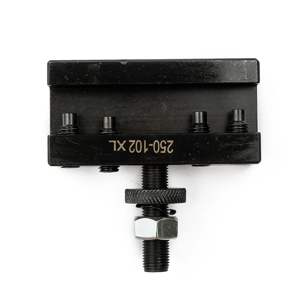 Steel Tool Holder 250-102XL Oversize Quick Change Turning Facing Lathe Tool Post Holder 3 X 1 X 3 CNC Machine Tool Accessories
Steel Tool Holder 250-102XL Oversize Quick Change Turning Facing Lathe Tool Post Holder 3 X 1 X 3 CNC Machine Tool Accessories