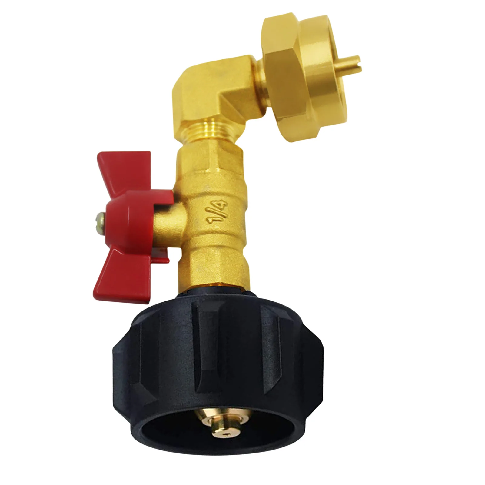 Elbow Refill Adapter For 1Lb Propane Durable Safe Filler Fitting For 1LB Bottle Tank Easy To Install Refill Pressure Adapter
Elbow Refill Adapter For 1Lb Propane Durable Safe Filler Fitting For 1LB Bottle Tank Easy To Install Refill Pressure Adapter