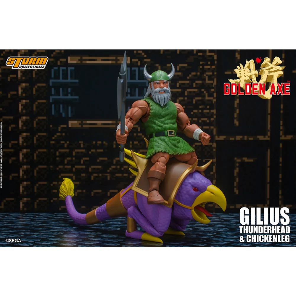 In Stock Original Gilius Thunderhead & Chicken Leg - Golden Axe 6 Inch Action Figure Collectible Model Toy
In Stock Original Gilius Thunderhead & Chicken Leg - Golden Axe 6 Inch Action Figure Collectible Model Toy