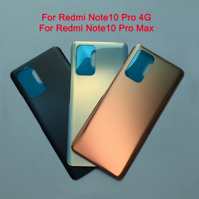 Battery Back Cover For Xiaomi Redmi Note 10 Pro Rear Glass 3D Back Housing Door Case For Redmi Note10 Pro Max Back Cover
Battery Back Cover For Xiaomi Redmi Note 10 Pro Rear Glass 3D Back Housing Door Case For Redmi Note10 Pro Max Back Cover