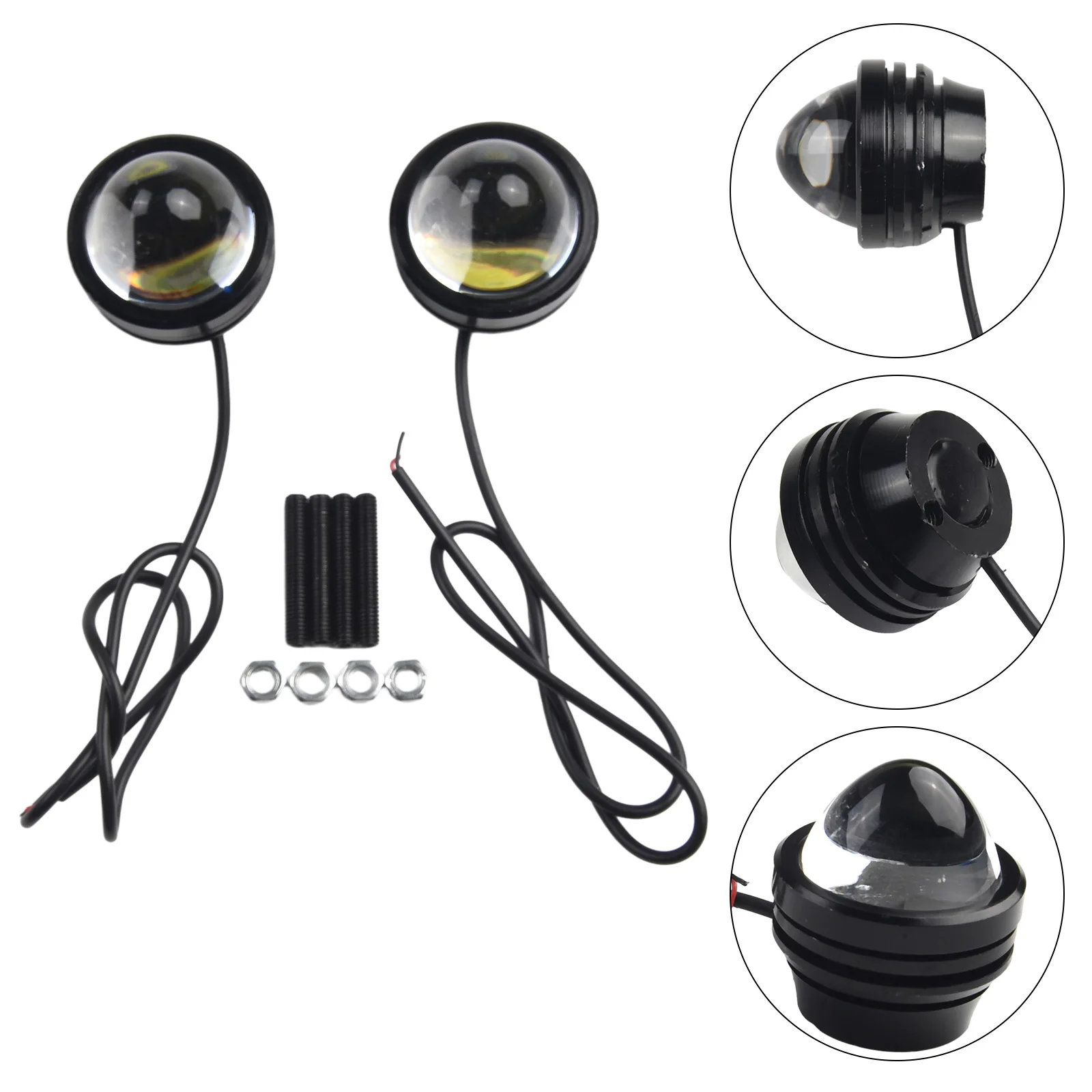 2x White 12V-24V High Power Bull Eye LED Projector Car Daytime Fog Light Alloy Working Lamp Lighting & Lamps Auto Parts
2x White 12V-24V High Power Bull Eye LED Projector Car Daytime Fog Light Alloy Working Lamp Lighting & Lamps Auto Parts
