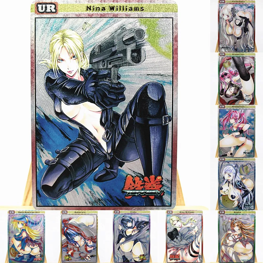 Anime Mobile Game Flash Card Chun-Li Cammy Mai Shiranui Fighting Collection Flash Card PK Kawaii Girl Sexy Girl
Anime Mobile Game Flash Card Chun-Li Cammy Mai Shiranui Fighting Collection Flash Card PK Kawaii Girl Sexy Girl