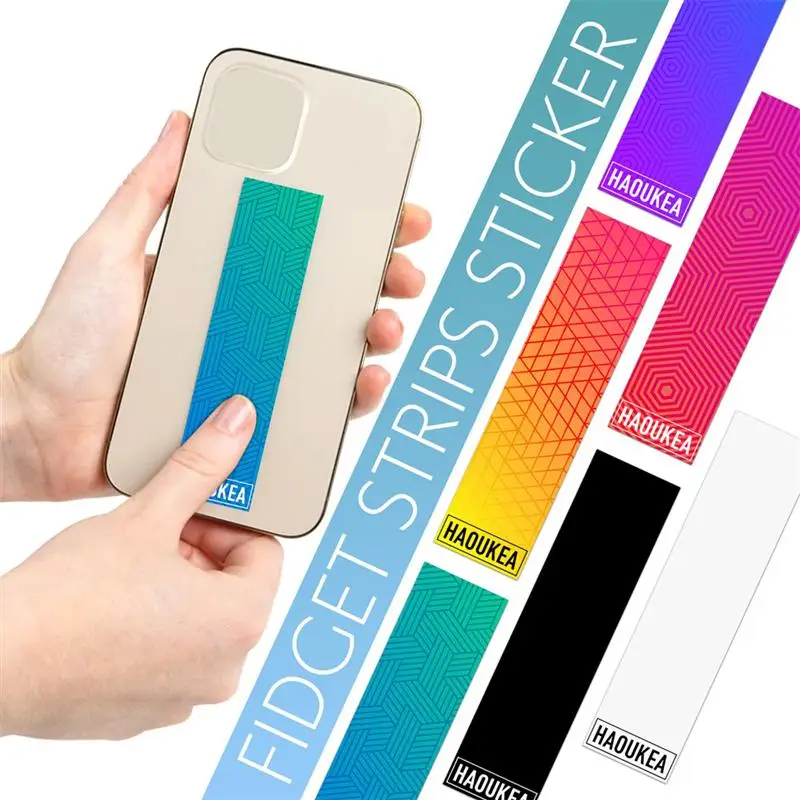 6Pcs Fidget Strips Sticker Toys Creative Gradient Stress Relief Sticker Decompression Vent Tool
6Pcs Fidget Strips Sticker Toys Creative Gradient Stress Relief Sticker Decompression Vent Tool
