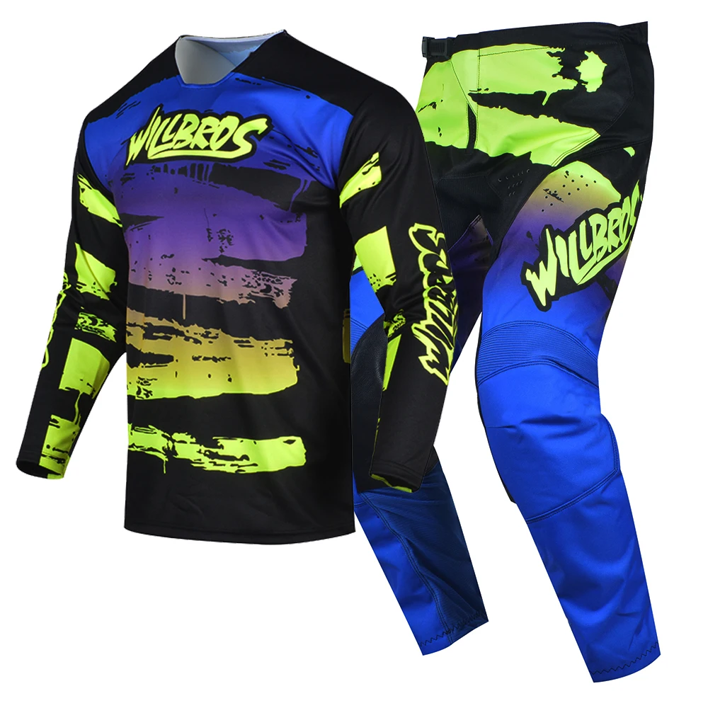 Enduro Jersey Pants MX Combo Gear Set BMX DH MTB Downhill Bike Outfit Willbros Enduro Dirtbike Suit Off-road Bicycle Mens Kits
Enduro Jersey Pants MX Combo Gear Set BMX DH MTB Downhill Bike Outfit Willbros Enduro Dirtbike Suit Off-road Bicycle Mens Kits