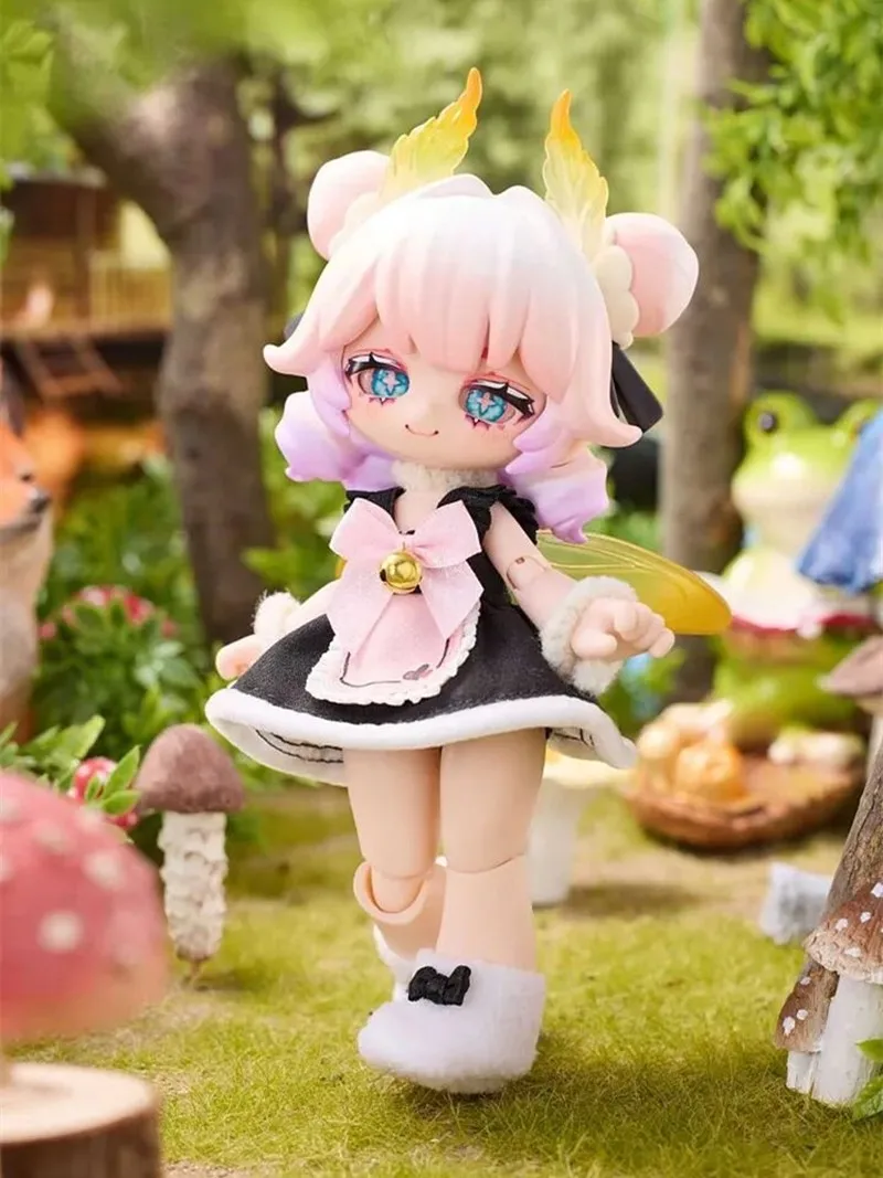 Милый Kukaka Studio Insect Cafe 12-точечная подвижная фигурка Bjd коллекционное украшение
