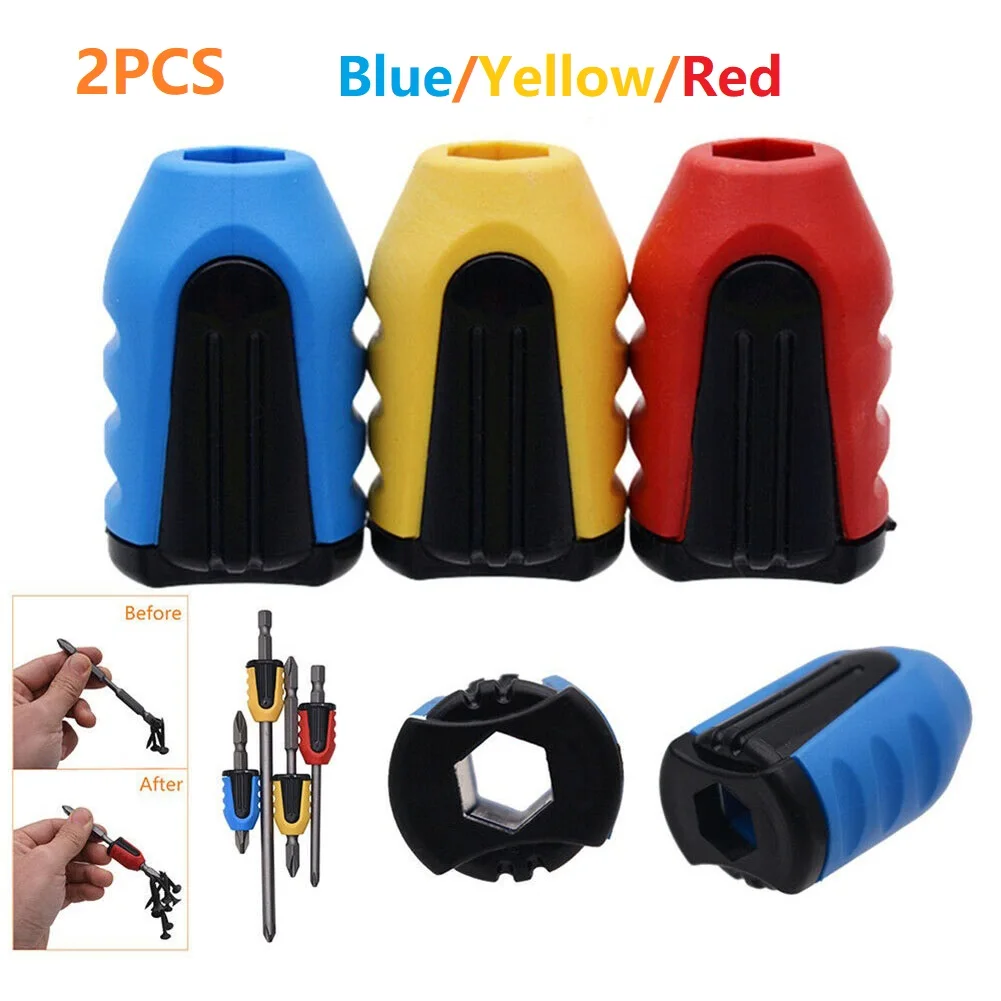 2Pcs Screwdriver Bit Magnetic Ring For Screwdriver Bit With 6.35mm Shank Diameter Multifunction Magnetizer Demagnetizer
2Pcs Screwdriver Bit Magnetic Ring For Screwdriver Bit With 6.35mm Shank Diameter Multifunction Magnetizer Demagnetizer