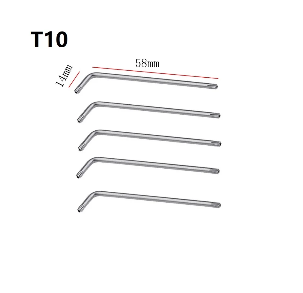 5pcs Double Head Turn Screw Torx Screwdrivers T30/T20/T25/T10/T15 Tool Spanner Wrench Alloy Steel Car Repair Accesorios
5pcs Double Head Turn Screw Torx Screwdrivers T30/T20/T25/T10/T15 Tool Spanner Wrench Alloy Steel Car Repair Accesorios