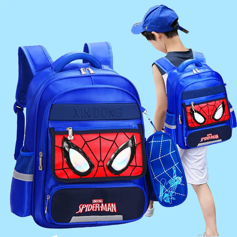 Marvel Superhero Spider-Man Children's School Bag Anime Avengers Leisure Outdoor Travel Waterproof Backpack + Pen Case Boy Gift
Marvel Superhero Spider-Man Children's School Bag Anime Avengers Leisure Outdoor Travel Waterproof Backpack + Pen Case Boy Gift
