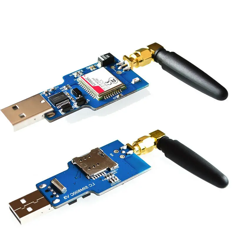 Usb-Gsm серийный Gprs Sim800c модуль Bluetooth компьютерное управление + антенна
Usb-Gsm серийный Gprs Sim800c модуль Bluetooth компьютерное управление + антенна