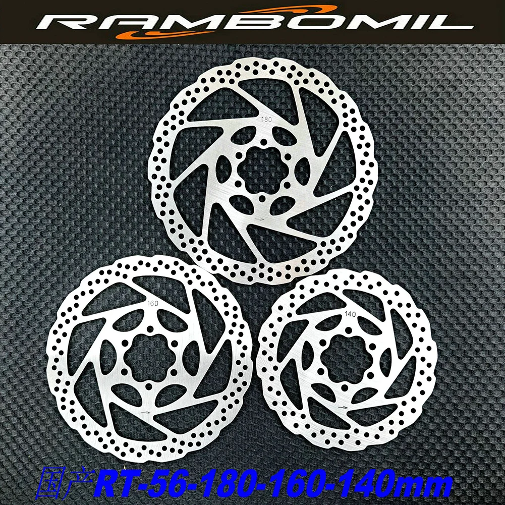 Bike RT56 Disc Brake Rotors MTB 6 Bolt 140/160/180MM Stainless Steel Road Mountain Bicycle Disc Brake Rotor Parts New
Bike RT56 Disc Brake Rotors MTB 6 Bolt 140/160/180MM Stainless Steel Road Mountain Bicycle Disc Brake Rotor Parts New