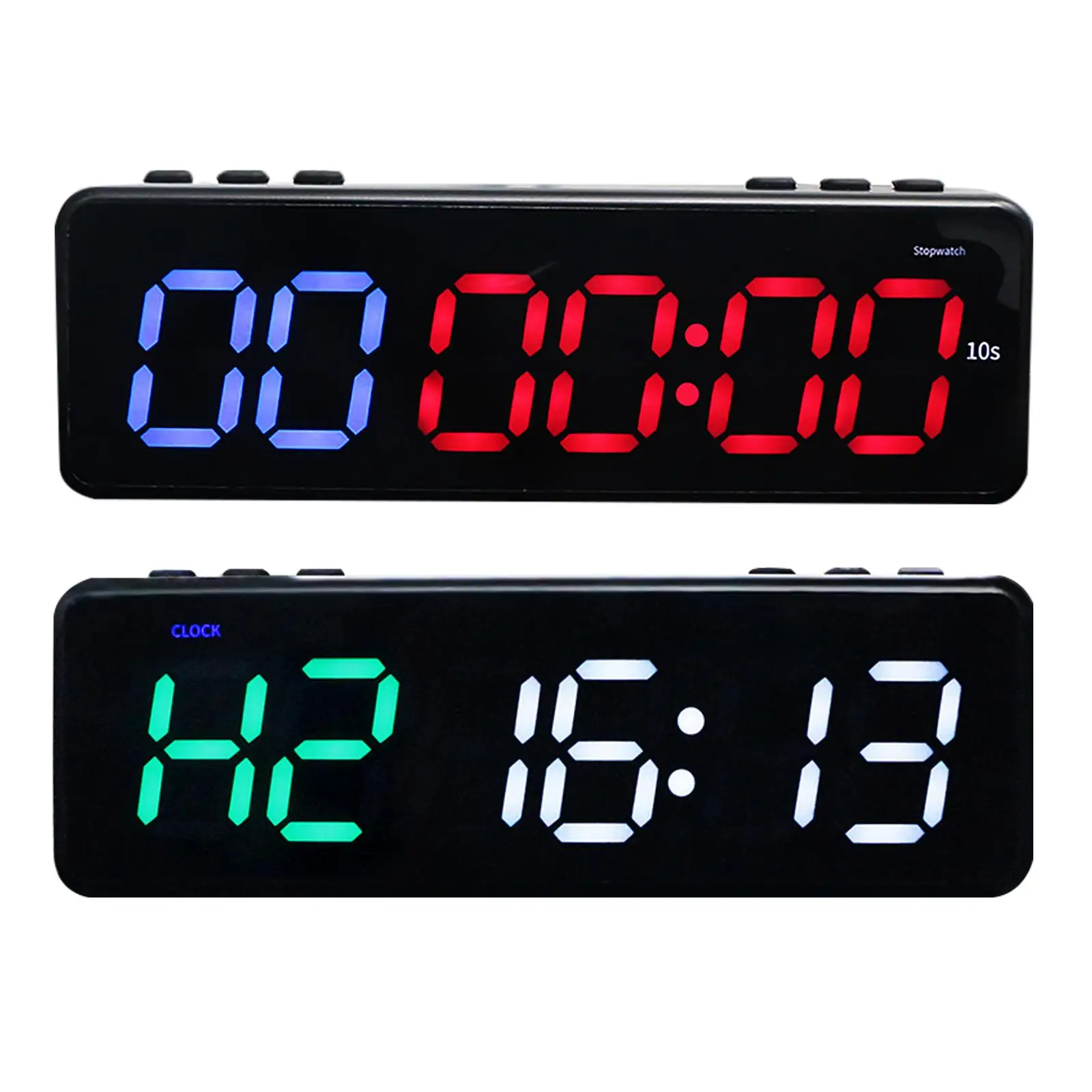 LED Timer Boxing GYM tabata EMOM interval Programmable /UP stopwatch Real time clock
LED Timer Boxing GYM tabata EMOM interval Programmable /UP stopwatch Real time clock