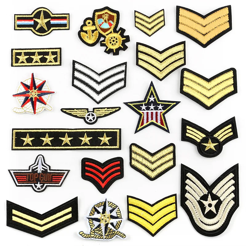 1 Pcs Military Badges Clothes Patches Iron on Tactical Army Appliques Embroidery Patches for Clothing Stickers Backpack Stripes
1 Pcs Military Badges Clothes Patches Iron on Tactical Army Appliques Embroidery Patches for Clothing Stickers Backpack Stripes