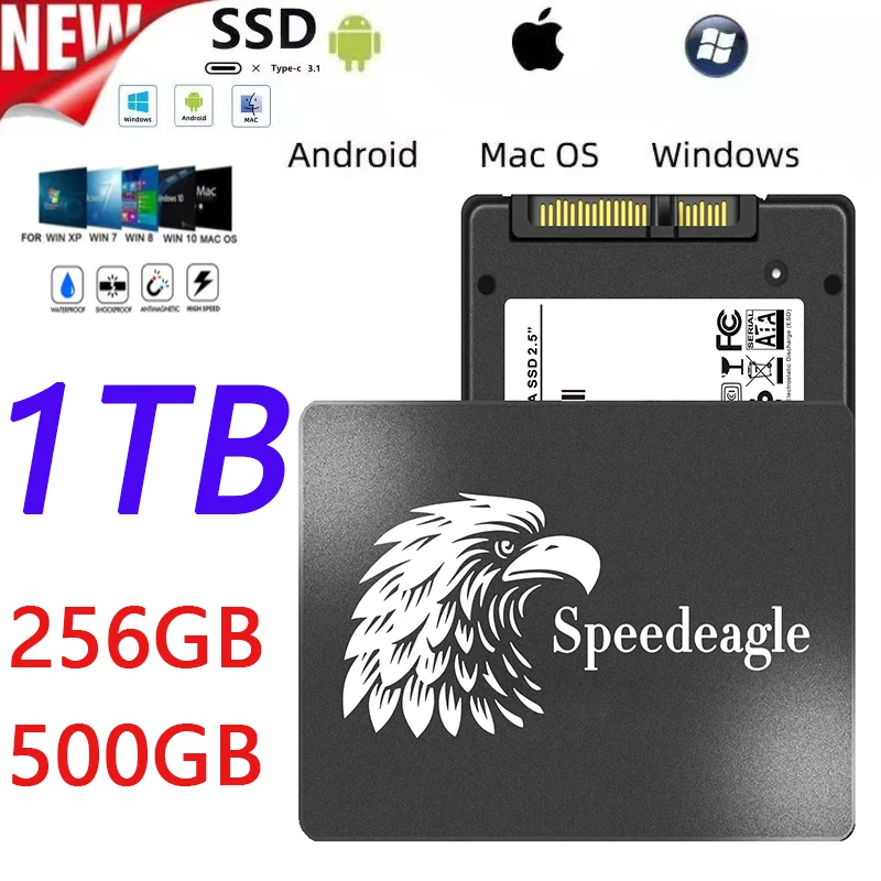 Sale 100% Original 2022 New Explosive SSD 1TB Solid State Drive SSD High-speed Desktop Notebook SATA Interface Capacity Expander
Sale 100% Original 2022 New Explosive SSD 1TB Solid State Drive SSD High-speed Desktop Notebook SATA Interface Capacity Expander