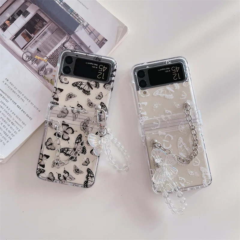 Cartoon Butterfly Pendant Phone Case for Samsung Galaxy Z Flip 3 4 Hard PC Back Cover for ZFlip3 ZFlip4 Case Protective Shell
Cartoon Butterfly Pendant Phone Case for Samsung Galaxy Z Flip 3 4 Hard PC Back Cover for ZFlip3 ZFlip4 Case Protective Shell