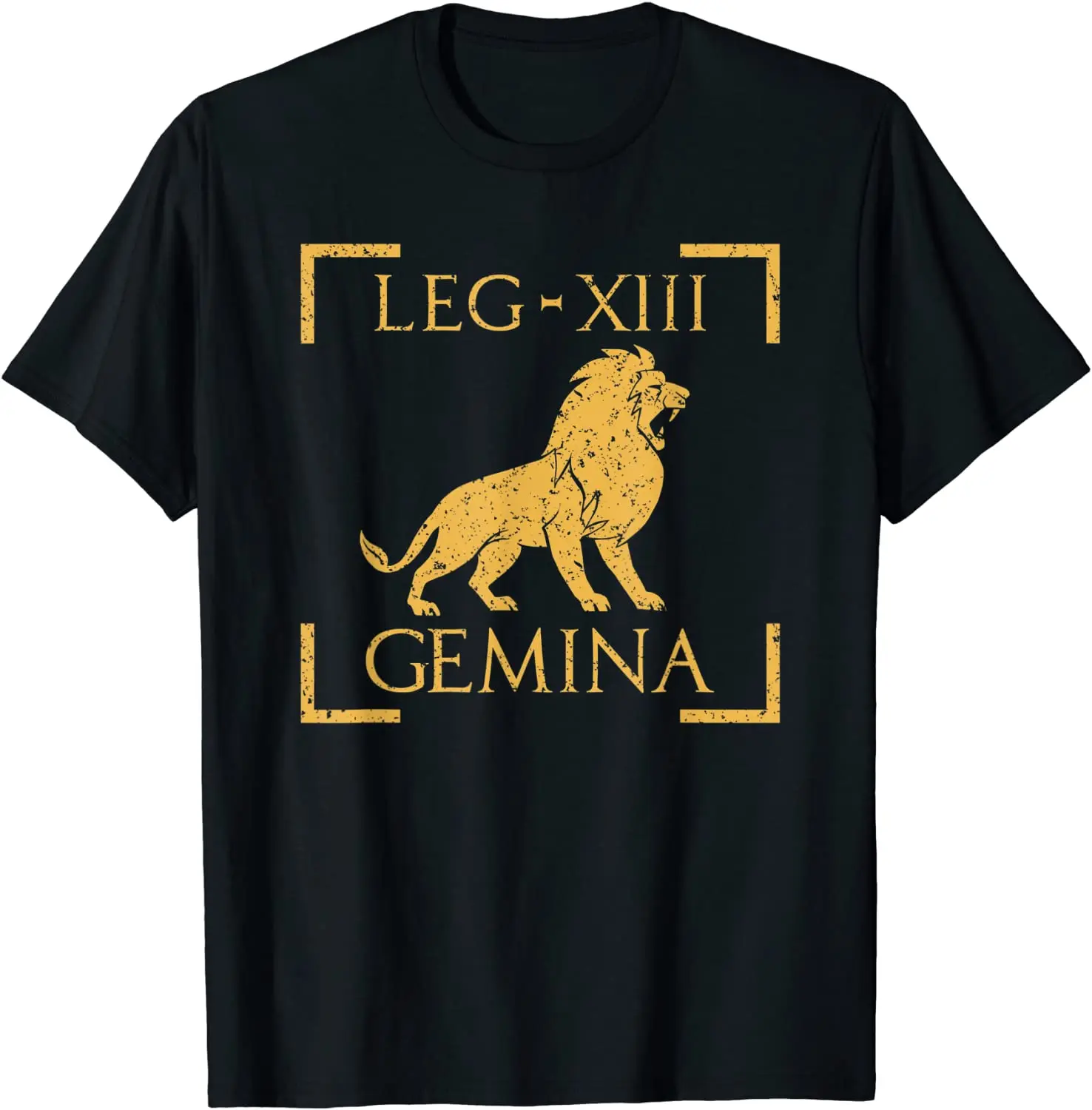 

Legio XIII Gemina Lion Emblem Roman Legion T Shirt. Short Sleeve 100% Cotton Casual T-shirts Loose Top Size S-3XL