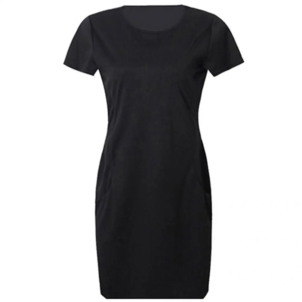 Простая женская уличная одежда, повседневное платье, приятное на ощупь, модное однотонное женское платье выше колена
Простая женская уличная одежда, повседневное платье, приятное на ощупь, модное однотонное женское платье выше колена