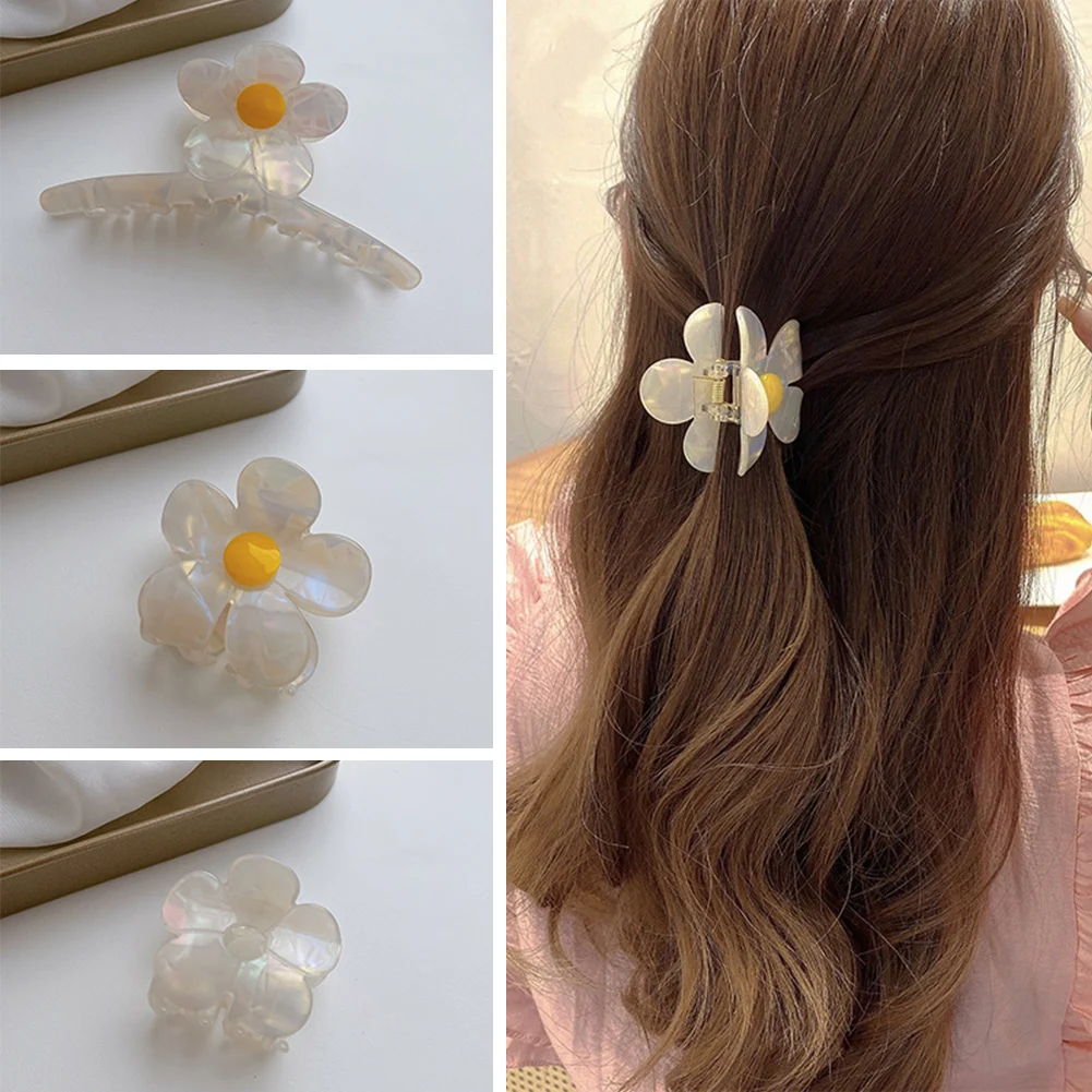 Женская заколка-краб для волос, в форме цветка
Женская заколка-краб для волос, в форме цветка