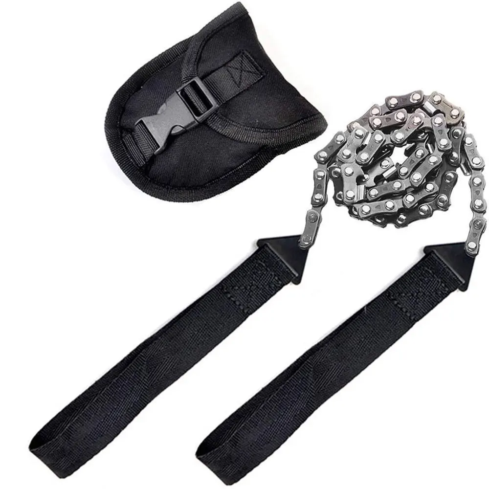 24inch Portable Survival Chain Saw Outdoor Hand Wire Saw Emergency Camping Hiking Pocket Tool Hunting Fishing Chainsaws Accessor
24inch Portable Survival Chain Saw Outdoor Hand Wire Saw Emergency Camping Hiking Pocket Tool Hunting Fishing Chainsaws Accessor