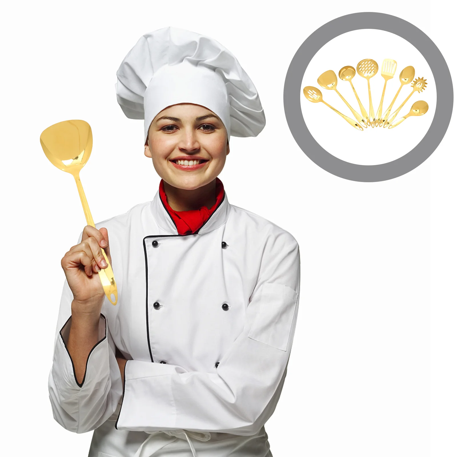 Kitchen Set Pan Sets Non-stick Spatula Utensil Suite Stainless Tools Stir-fry Spoon Steel Ware Cooking Supplies Frying Scoop
Kitchen Set Pan Sets Non-stick Spatula Utensil Suite Stainless Tools Stir-fry Spoon Steel Ware Cooking Supplies Frying Scoop