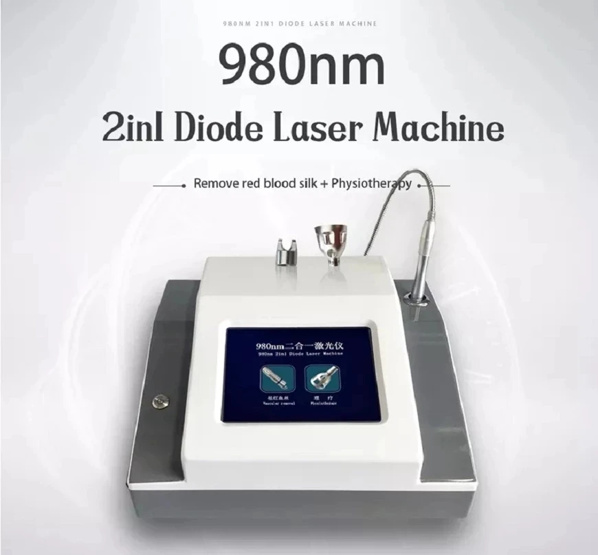 Лучшая Диодная лазерная машина для удаления кровеносных сосудов 30 Вт 980 нм |