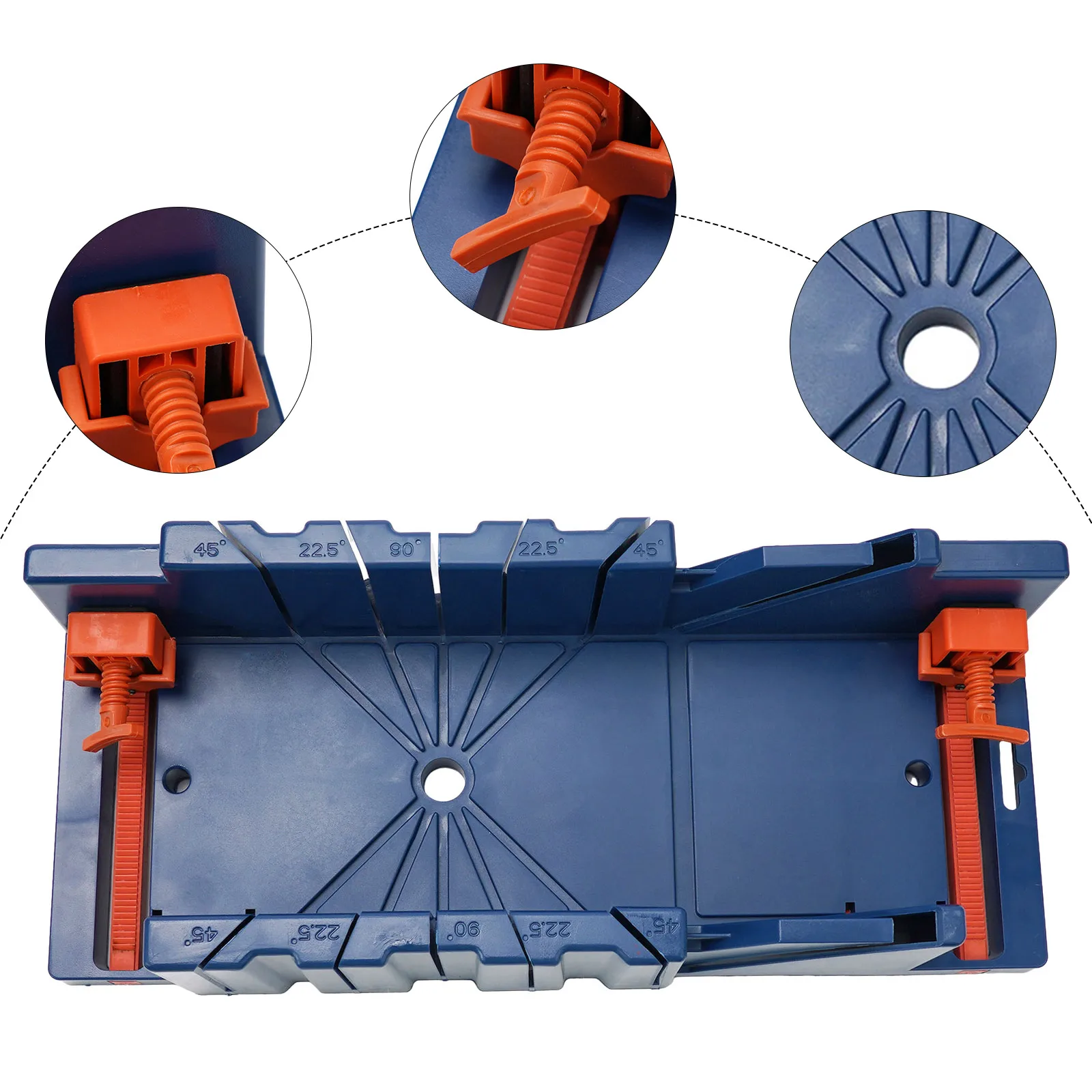 Blue Miter Saw Cabinet 45/90 Degree Saw Box Multifunctional Miter Saw Clip For Swaying Hand Saw Door Angle Cutting Hand Tool
Blue Miter Saw Cabinet 45/90 Degree Saw Box Multifunctional Miter Saw Clip For Swaying Hand Saw Door Angle Cutting Hand Tool