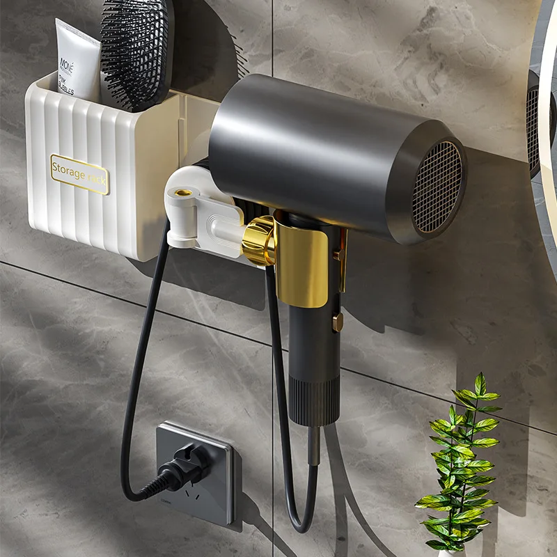 Wall Mounted Hair Dryer Holder Bathroom Organizer Storage Holder Home Hair Brush Storage Bracket Hair Dryer Rack Storage Shelves
Wall Mounted Hair Dryer Holder Bathroom Organizer Storage Holder Home Hair Brush Storage Bracket Hair Dryer Rack Storage Shelves