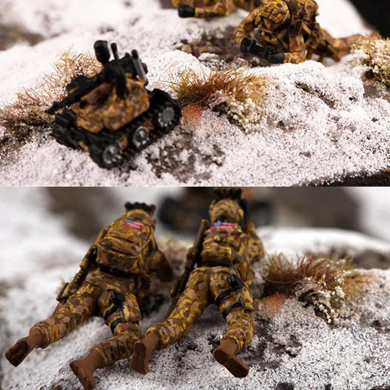 1:72 Scale Model 2Pcs US Seal Corps 2 Soldiers Unmanned Tank Action Figure Toys Scene Accessory Display Collection Gifts Fans 
1:72 Scale Model 2Pcs US Seal Corps 2 Soldiers Unmanned Tank Action Figure Toys Scene Accessory Display Collection Gifts Fans