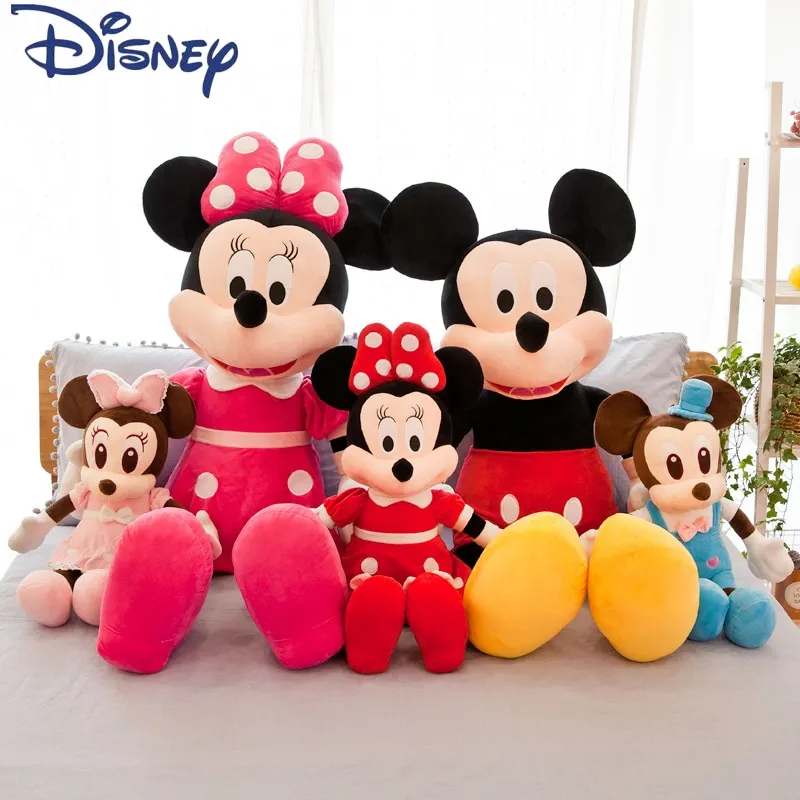 Large Disney Mickey And Minnie Plush Cartoon Anime Kawaii Disney Plushie Toy Cute Soft Plushie Animal Birthday Gift For Children
Large Disney Mickey And Minnie Plush Cartoon Anime Kawaii Disney Plushie Toy Cute Soft Plushie Animal Birthday Gift For Children
