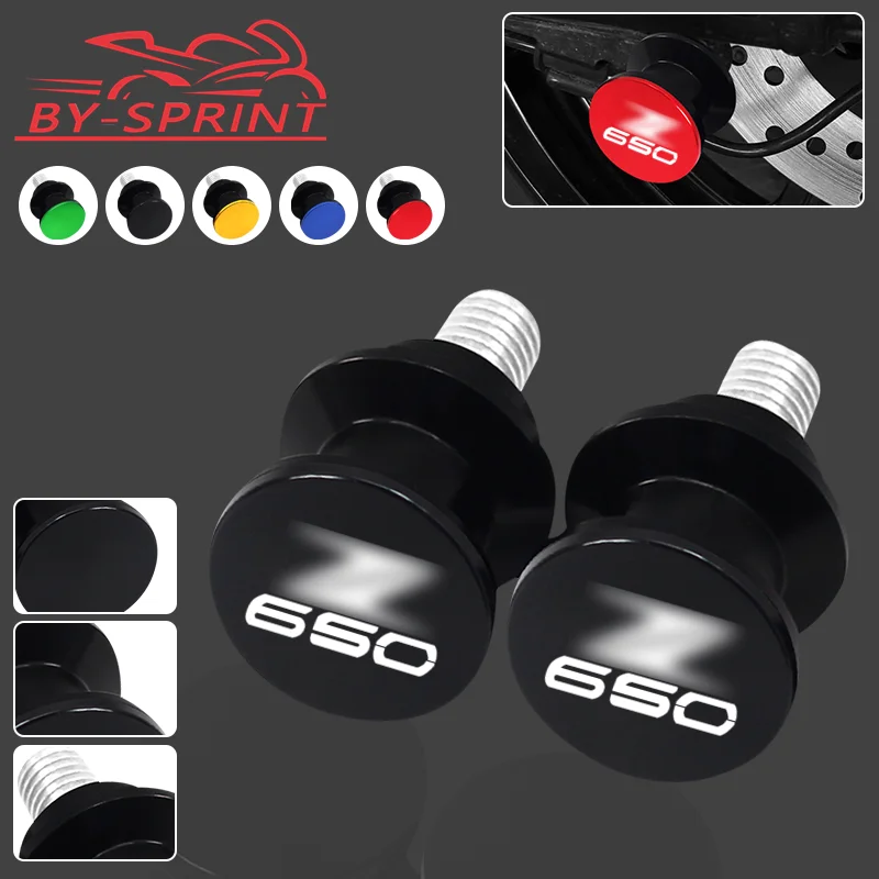Z650 Laser LOGO Swing arm Spools Slider Stand Swingarm Screws Motorcycle Accessories For KAWASAKI Z 650 z650 z 650 2017-2022
Z650 Laser LOGO Swing arm Spools Slider Stand Swingarm Screws Motorcycle Accessories For KAWASAKI Z 650 z650 z 650 2017-2022