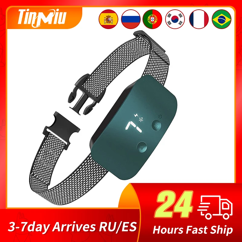 TinMiu Bark Collar Rechargeable Anti Barking Training Collar Adjustable Sensitivity and Intensity for Small Medium Large Dogs
TinMiu Bark Collar Rechargeable Anti Barking Training Collar Adjustable Sensitivity and Intensity for Small Medium Large Dogs