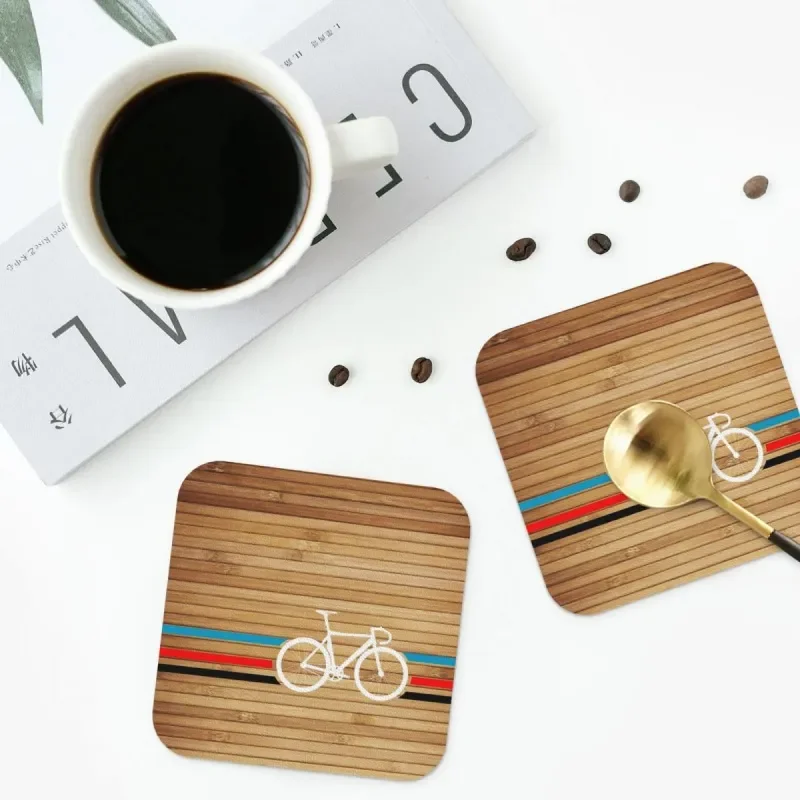 Bike Stripes Velodrome Coasters Leather Placemats Waterproof Insulation Coffee Mats for Decor Home Kitchen Dining Pads Set of 4
Bike Stripes Velodrome Coasters Leather Placemats Waterproof Insulation Coffee Mats for Decor Home Kitchen Dining Pads Set of 4