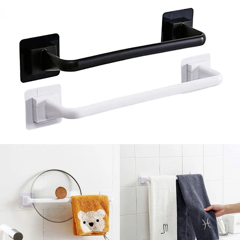 Adhesive Towel Rack Self-Adhesive Towel Rod Towel Bar Stick On Wall Bath Towel Holder Rail Rack Wall-mounted Bathroom Accessorie
Adhesive Towel Rack Self-Adhesive Towel Rod Towel Bar Stick On Wall Bath Towel Holder Rail Rack Wall-mounted Bathroom Accessorie