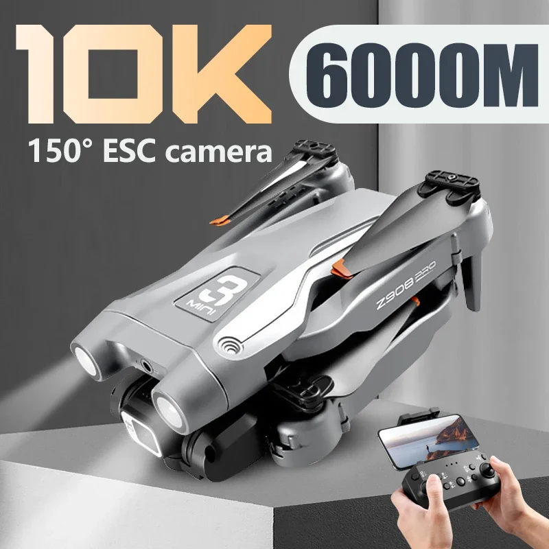 Professional Z908 Pro Drone 10k Hd Camera Optical Flow Positioning Three Sides Obstacle Avoidance 6KM Quadcopter Children's Toy
Professional Z908 Pro Drone 10k Hd Camera Optical Flow Positioning Three Sides Obstacle Avoidance 6KM Quadcopter Children's Toy