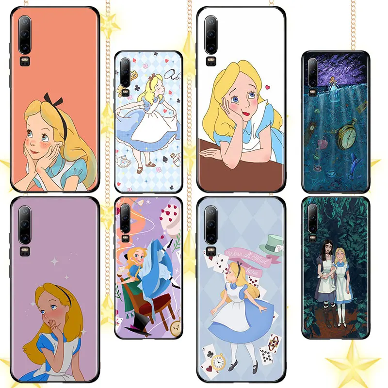 Alice in Wonderland For Huawei P10 P20 P30 P40 P50 lite Pro lite E P Smart 2019 Z 2021 2018 2020 Black Silicone Soft Phone Case
Alice in Wonderland For Huawei P10 P20 P30 P40 P50 lite Pro lite E P Smart 2019 Z 2021 2018 2020 Black Silicone Soft Phone Case