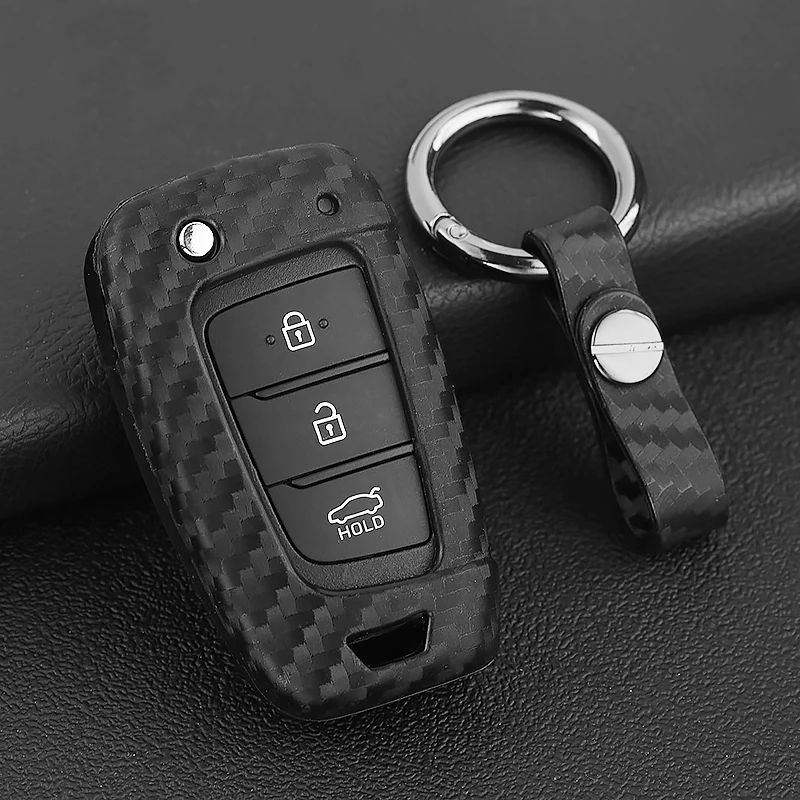 Silicone Car Key Case carbon fiber texture for Hyundai Accent Santa Fe Veloster I30 Tucson Ix35 Solaris Elantra Kona Celesta
Silicone Car Key Case carbon fiber texture for Hyundai Accent Santa Fe Veloster I30 Tucson Ix35 Solaris Elantra Kona Celesta