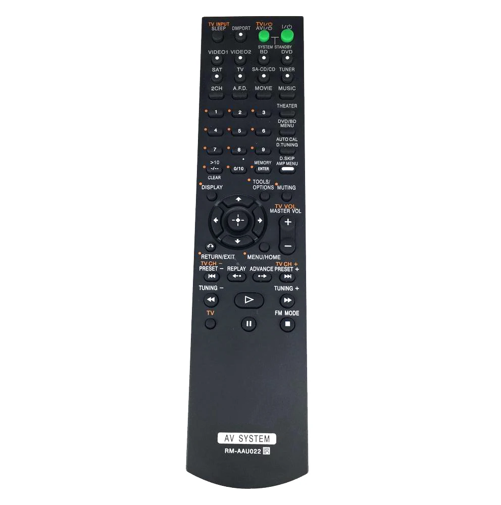 

New Replacement Remote Control RM-AAU022 For SONY Audio/Video Receiver AV System HTSF2300 HTSF2300M HTSS2300 HTCT100 SAWCT100