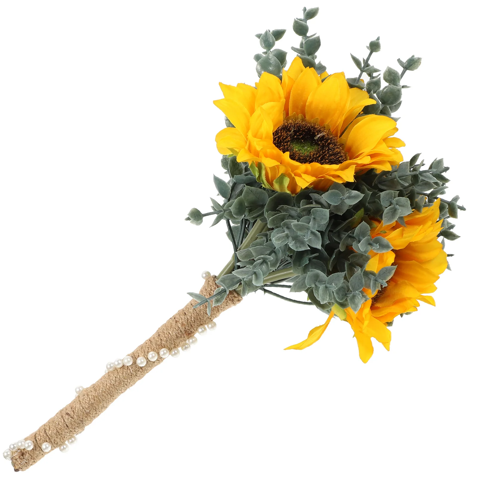 Bridal Bouquet Simulated Sunflower Wedding Lifelike Fake Decoration Supplies Artificial Silk Bride
Bridal Bouquet Simulated Sunflower Wedding Lifelike Fake Decoration Supplies Artificial Silk Bride