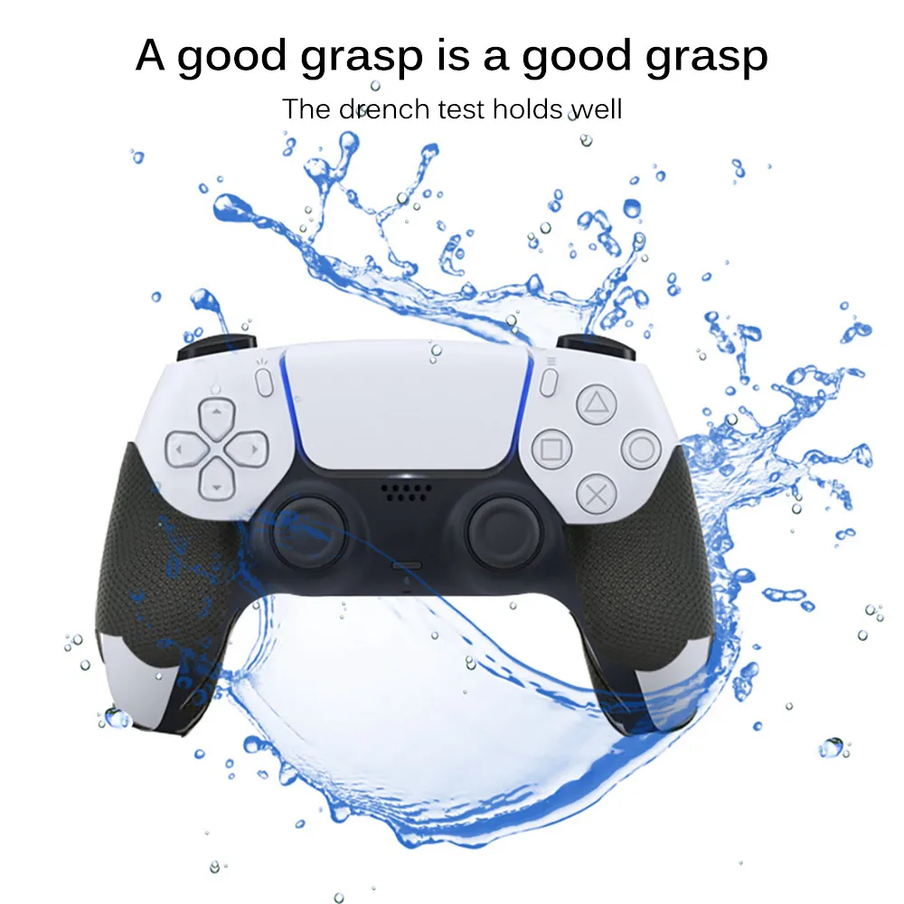 2pcs For PS5 Controller Non Slip Silicone Pad Removable Anti-Skid Anti Sweat Pad Protection Sticker Game Gamepad Accessories
2pcs For PS5 Controller Non Slip Silicone Pad Removable Anti-Skid Anti Sweat Pad Protection Sticker Game Gamepad Accessories