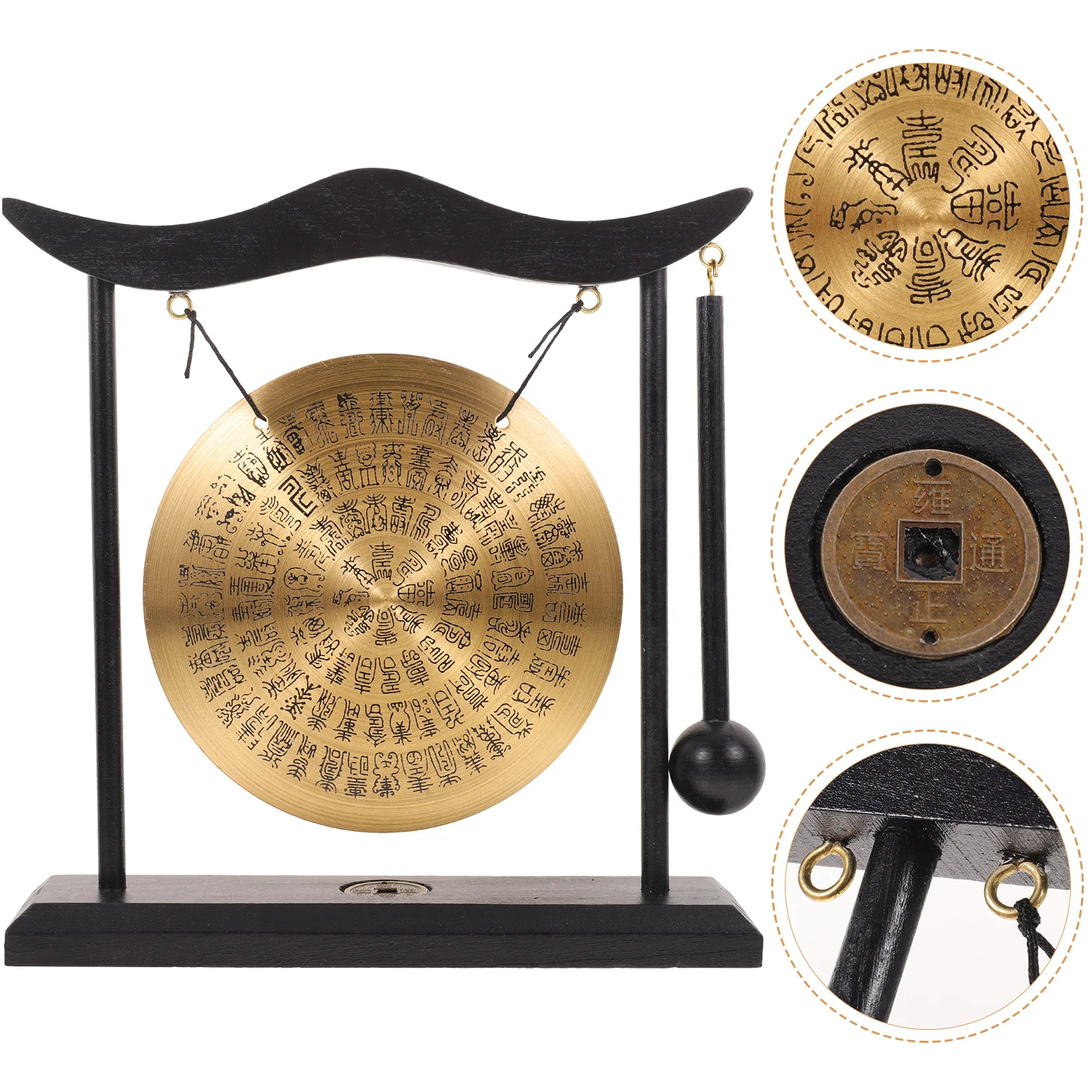 Gong Desktop Chinese Table Zodiac Desk Ornament Bell Copper Zen Percussion Meditation Instruments Home Traditional Gongs Metal
Gong Desktop Chinese Table Zodiac Desk Ornament Bell Copper Zen Percussion Meditation Instruments Home Traditional Gongs Metal