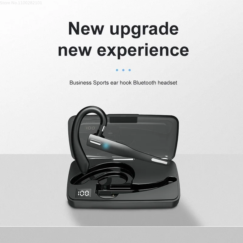 Bluetooth Handsfree Earphones Ear Hook Wireless Bluetooth Business Headset HD Voice Stereo In Car Headset Noise Reduction A
Bluetooth Handsfree Earphones Ear Hook Wireless Bluetooth Business Headset HD Voice Stereo In Car Headset Noise Reduction A