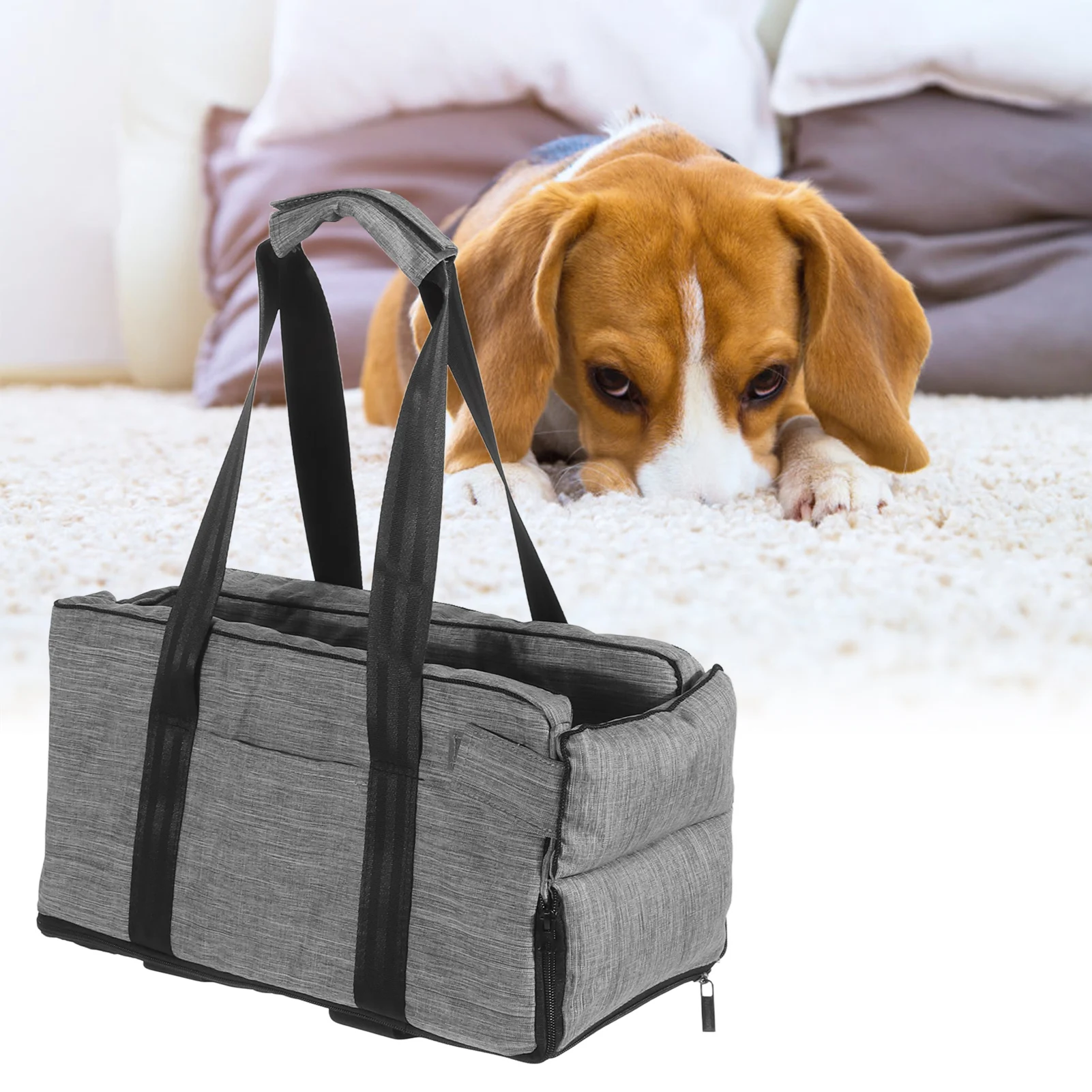 Portable Pet Dog Car Seat Central Control Nonslip Dog Carriers Safe Car Armrest Box Booster Bed For Small Dog Cat Travel
Portable Pet Dog Car Seat Central Control Nonslip Dog Carriers Safe Car Armrest Box Booster Bed For Small Dog Cat Travel